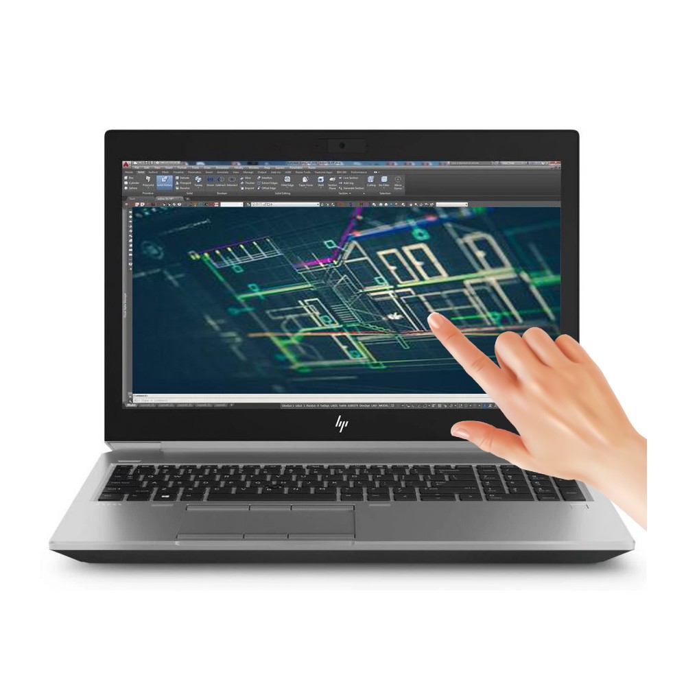 HP ZBook Fury 15 G6 15" i9-9880H/32GB/512GB SSD NVMe/Quadro T2000/W11P dotykowy Mobilna stacja robocza - 10462