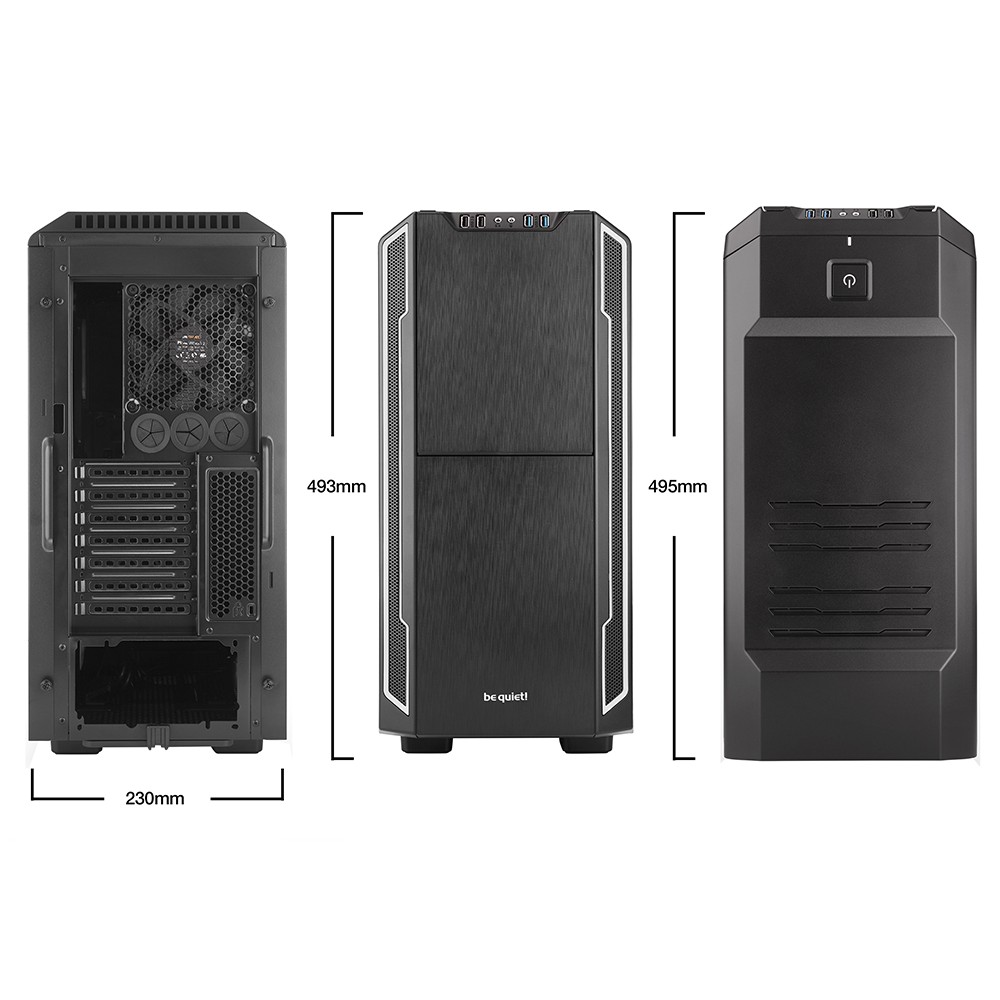 Komputer PC Be Quiet 600 TWR i7-8700K/64GB/512GB SSD/GTX 1060/Gamingowy/W11P - 10584