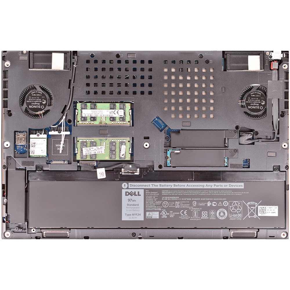 DELL Precision 7540 15" i9-9980HK/32GB/1TB SSD NVMe/RTX 3000/W11P - 10878