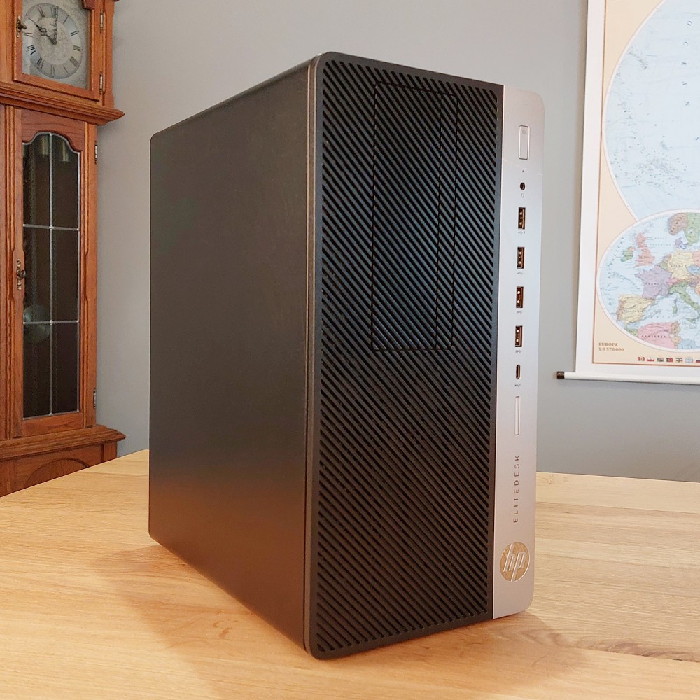 Komputer PC HP 705 G4 MT Tower Ryzen 5 Pro 2400G/8GB/256GB SSD NVMe/W11P - 10915