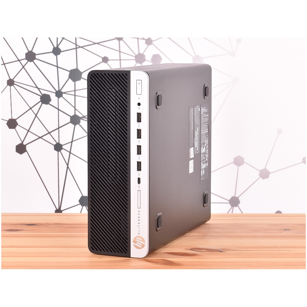 Komputer PC HP EliteDesk 705 G4 SFF  AMD Ryzen 5 Pro 2400G /16GB/256SSD NVMe/RX Vega 11/W11P - 11273