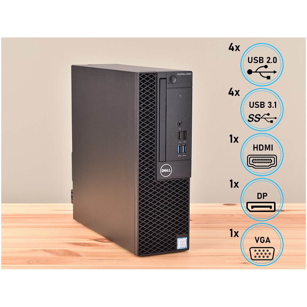 Komputer PC DELL Optiplex 3050 SFF i5-7500/16GB/512GB SSD NVMe/W11P - 11565