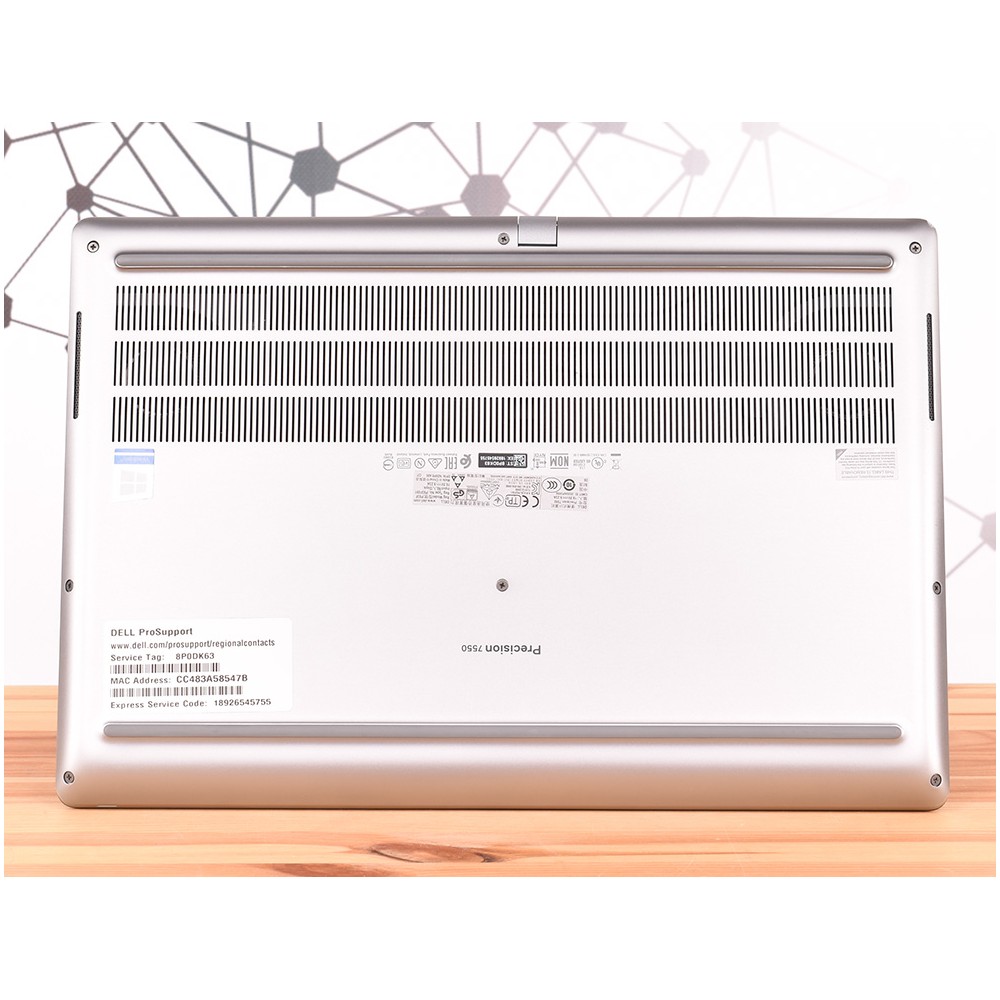 Dell Precision 7550 15" i9-10885H/64GB/1TB SSD NVMe/RTX 4000/W11P - 11661