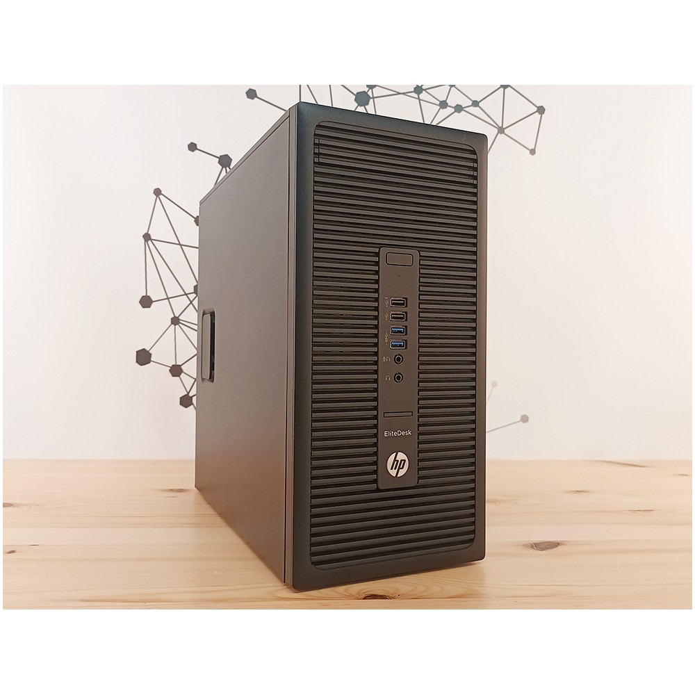 Komputer PC HP 705 G3 EliteDesk MT Tower AMD PRO A10 8770 R7/16GB/256GB SSD/W10P - 12789