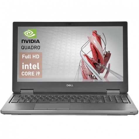 DELL Precision 7540 15" i9-9980HK/64GB/1TB SSD NVMe/RTX 3000/W11P