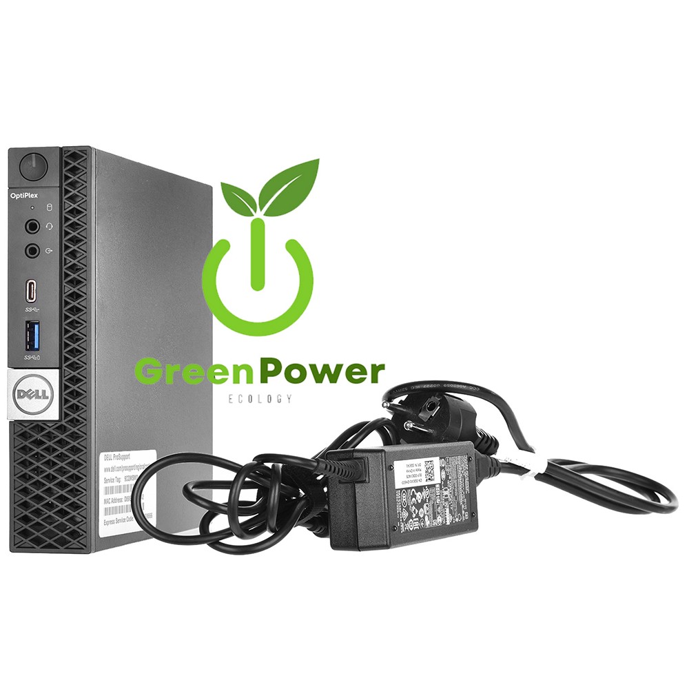 ミニPC DELL OptiPlex 5070 Micro Mini DELL Optiplex 5070 Micro i5 9gen 6 rdzeni 16 GB 1TB SSD
