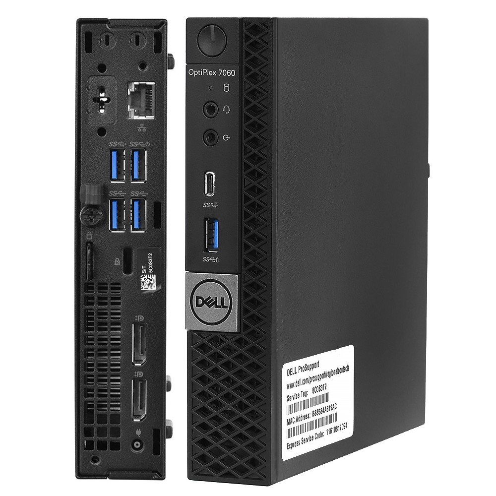 Mini Komputer PC Dell Optiplex 7060 MFF i7-8700T/32GB/512GB SSD/W11P - 14099