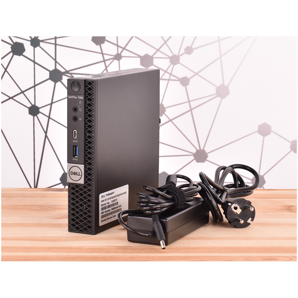 Mini Komputer PC Dell Optiplex 7060 MFF i7-8700T/32GB/512GB SSD/W11P - 14104