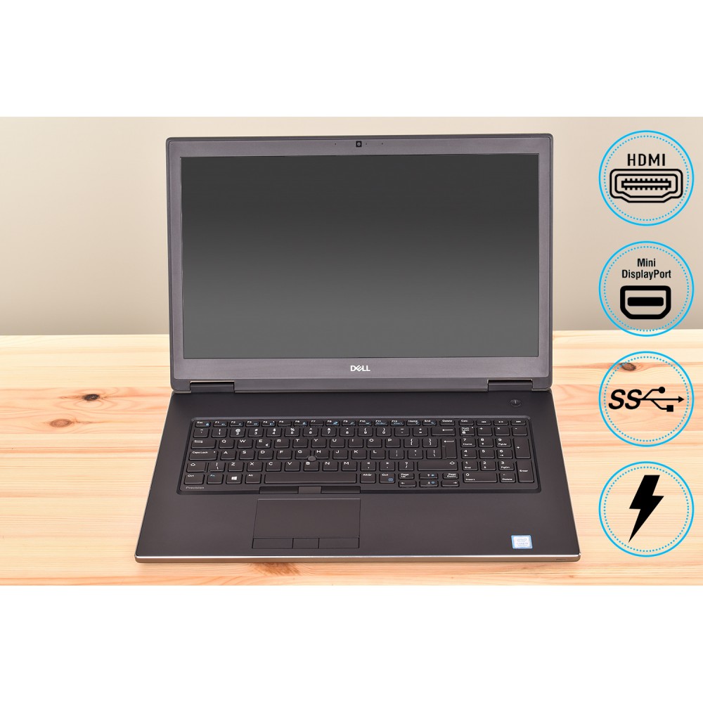 DELL Precision 7740 17" i5-9400H/32GB/1TB SSD NVMe/W11P - 14121