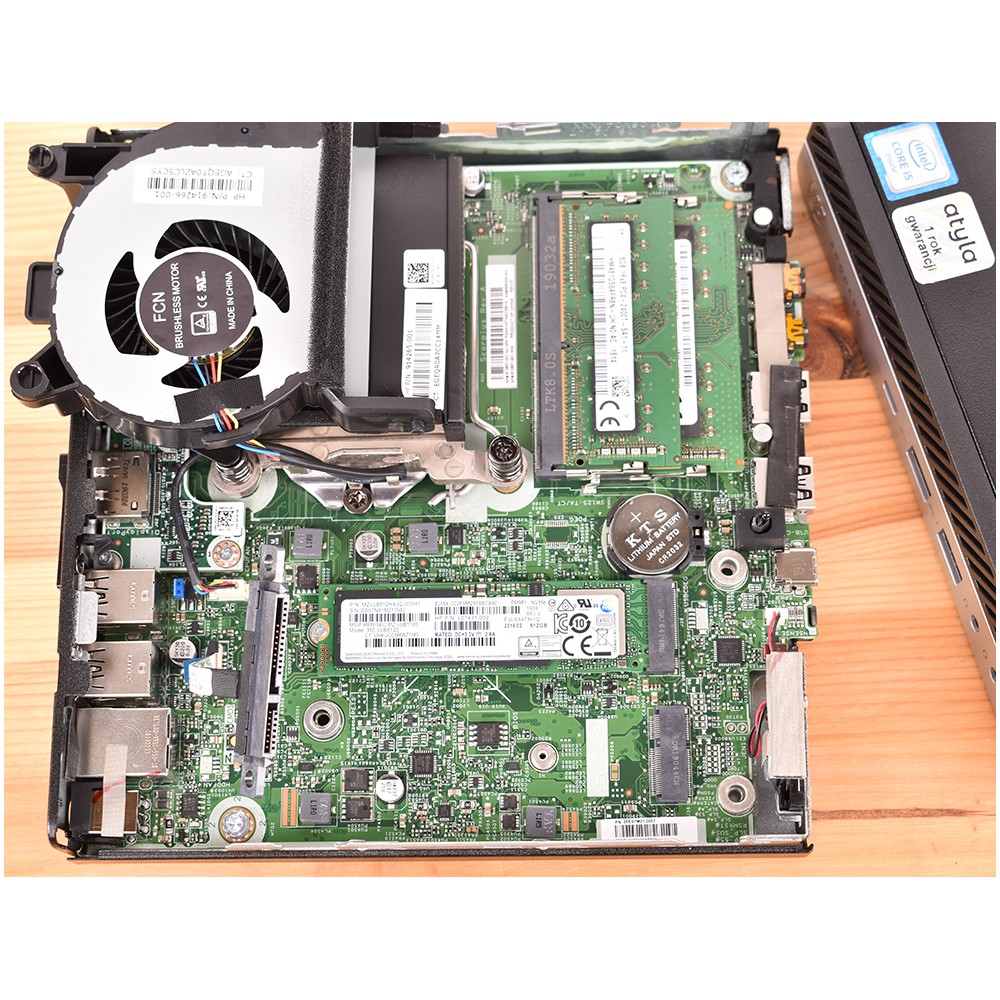 Mini komputer PC HP ProDesk 600 G3 i5-6500T/16GB/512GB SSD NVMe/W11P - 14226