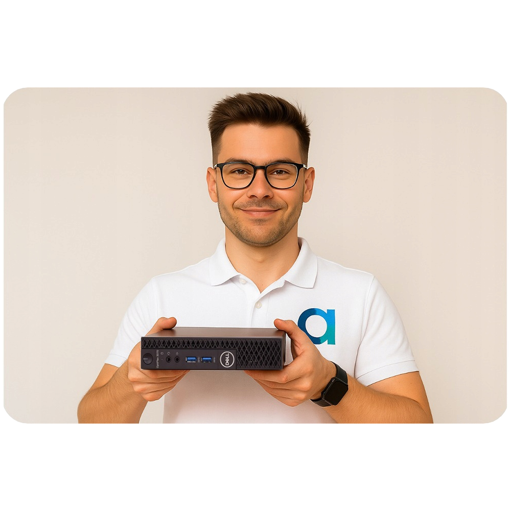 Mini komputer PC Dell OptiPlex 3070 MFF Pentium Gold G5420T/8GB/128GB SSD NVMe/W11P - 14534