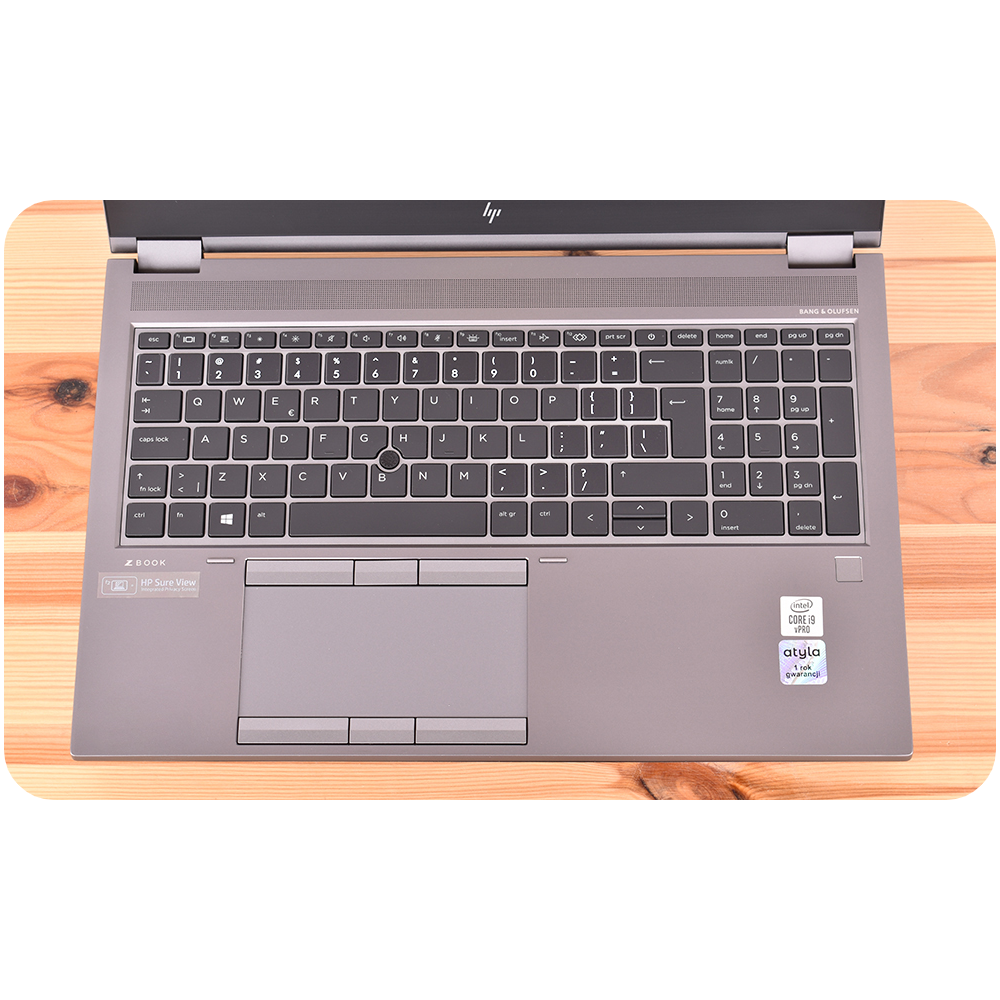 HP ZBook Fury 15 G7 15" i9-10885H/32GB/512GB SSD NVMe/Quadro T2000 Max-Q/W11P Mobilna stacja robocza - 14606