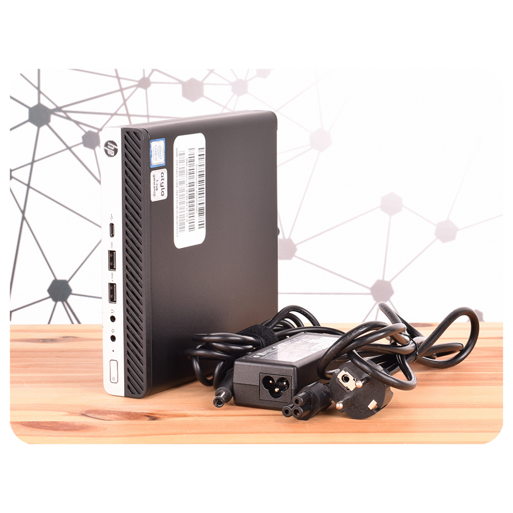 Mini Komputer PC HP EliteDesk 800 G5 Mini i3-9100T/16GB/256GB SSD NVMe/W11P - 15068