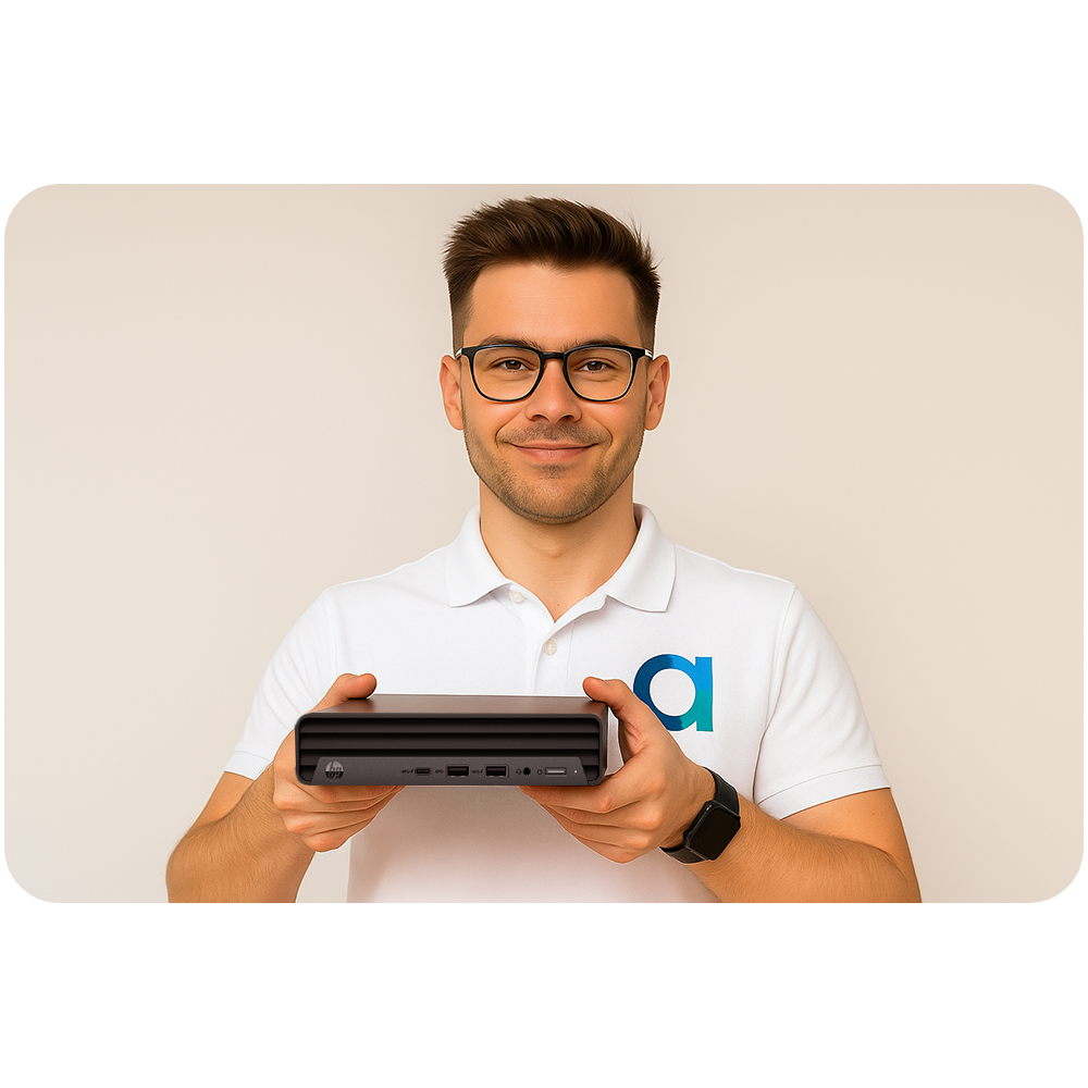 Mini Komputer PC HP ProDesk 405 G8 Mini Ryzen 5 Pro 5600GE/16GB/512GB SSD NVMe/W11P - 15374