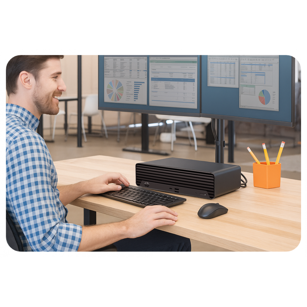 Komputer PC HP EliteDesk 800 G9 i5-12500/16GB DDR5/512GB SSD NVMe/W11P - 15412