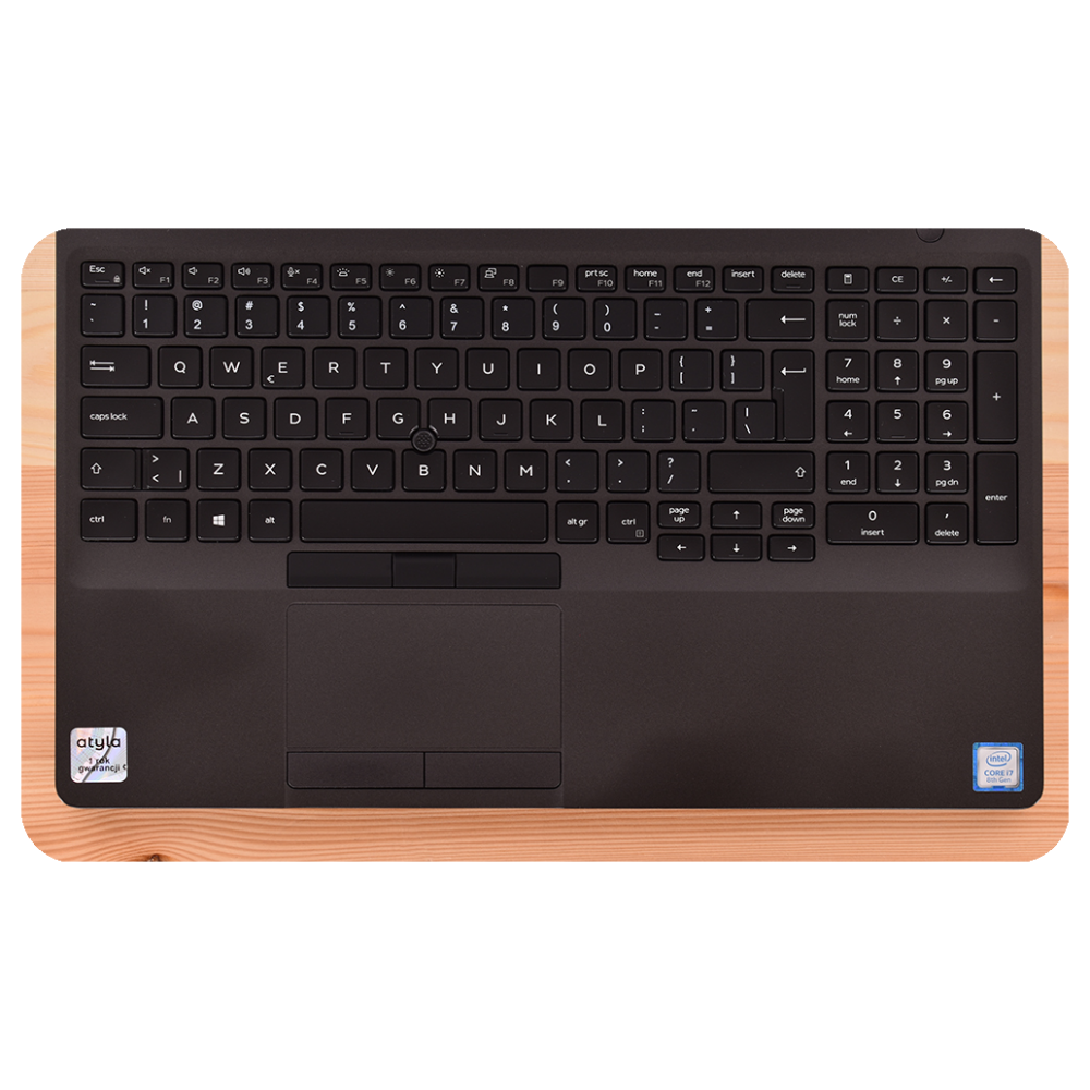 Laptop Dell Precision 3540 Intel Core i7-8565U/32GB/512GB SSD NVMe/AMD WX2100/W11Pro - 15603