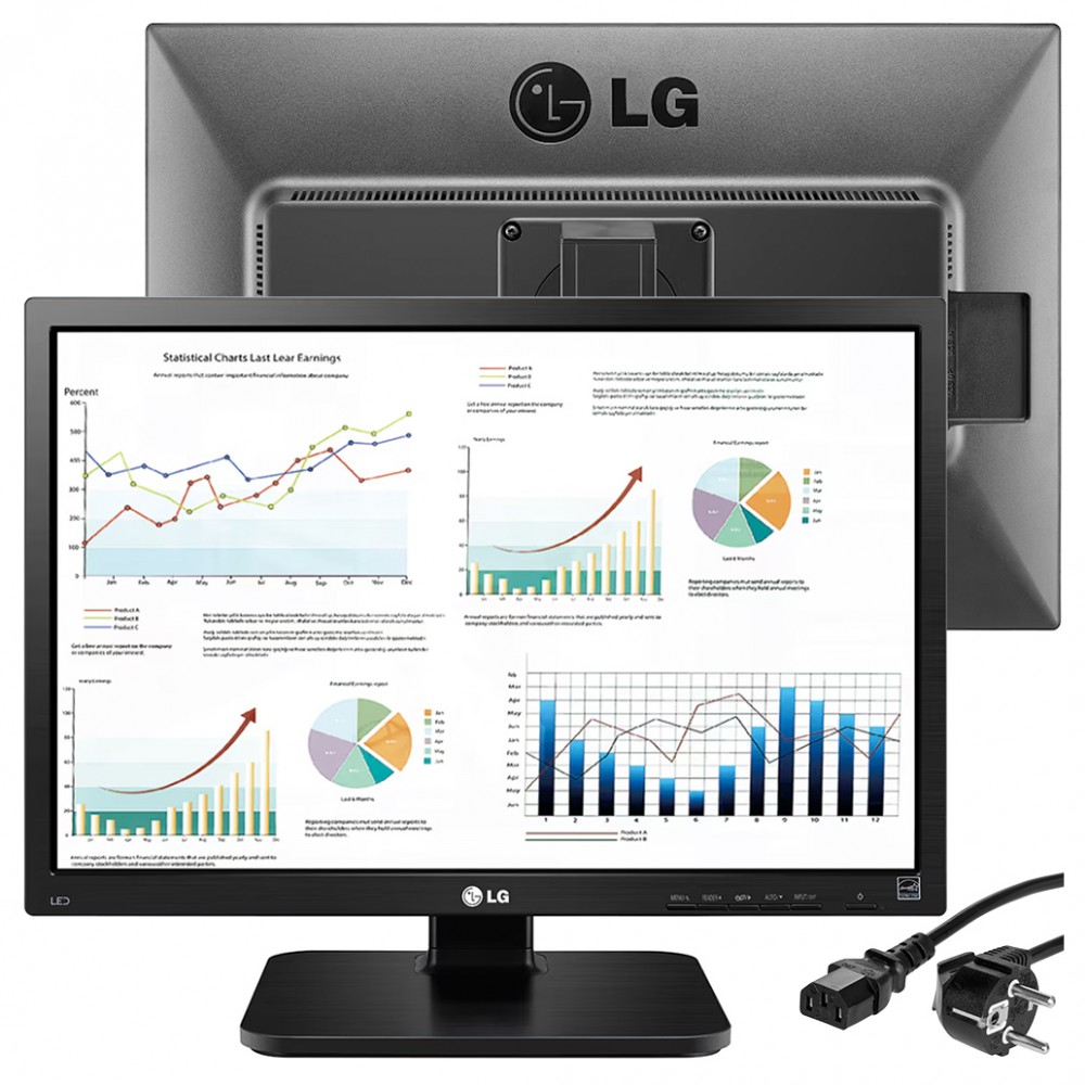 Monitor LG 22BK55WY-B 22"/1680x1050 WSXGA+/TN/DP - 16163