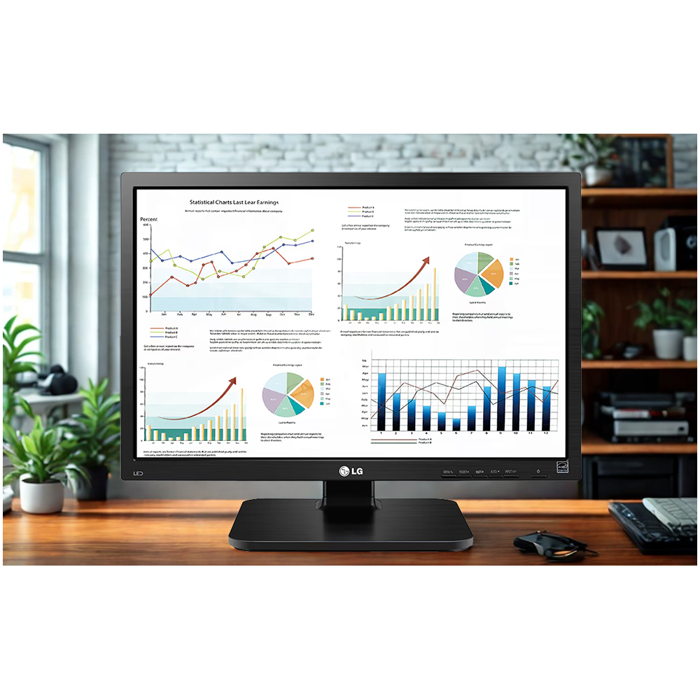 Monitor LG 22BK55WY-B 22"/1680x1050 WSXGA+/TN/DP - 16169