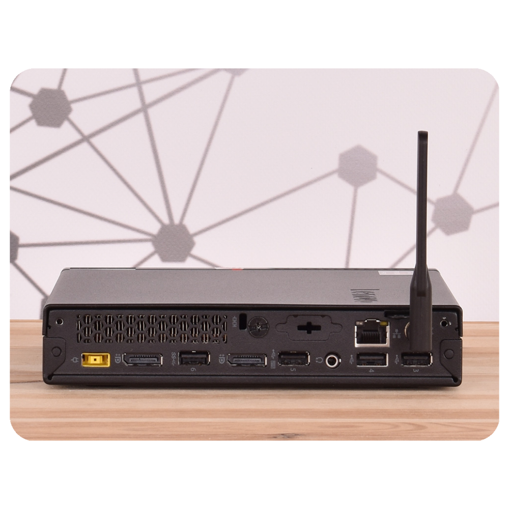 Mini Komputer PC Lenovo ThinkCentre M715q Tiny AMD RYZEN 5 PRO 2400GE/16GB/256GB SSD NVMe/W11P - 16351