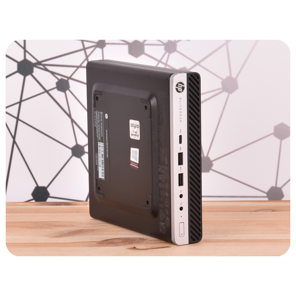 ミニPC HP EliteDesk 800 G4 DM i5-8500T/12G/128G Mini komputer PC HP EliteDesk 800 G4 i5-8500T/16GB/512GB SSD