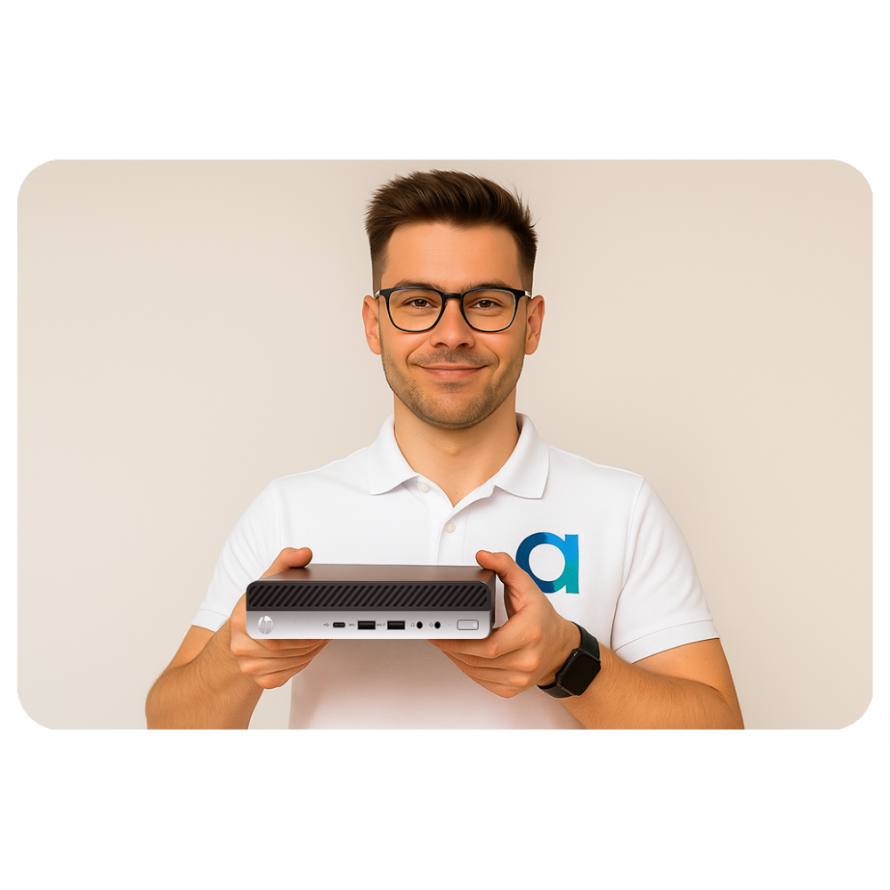 Mini komputer PC HP EliteDesk 800 G4 i5-8500T/16GB/512GB SSD NVMe/W11P - 16429