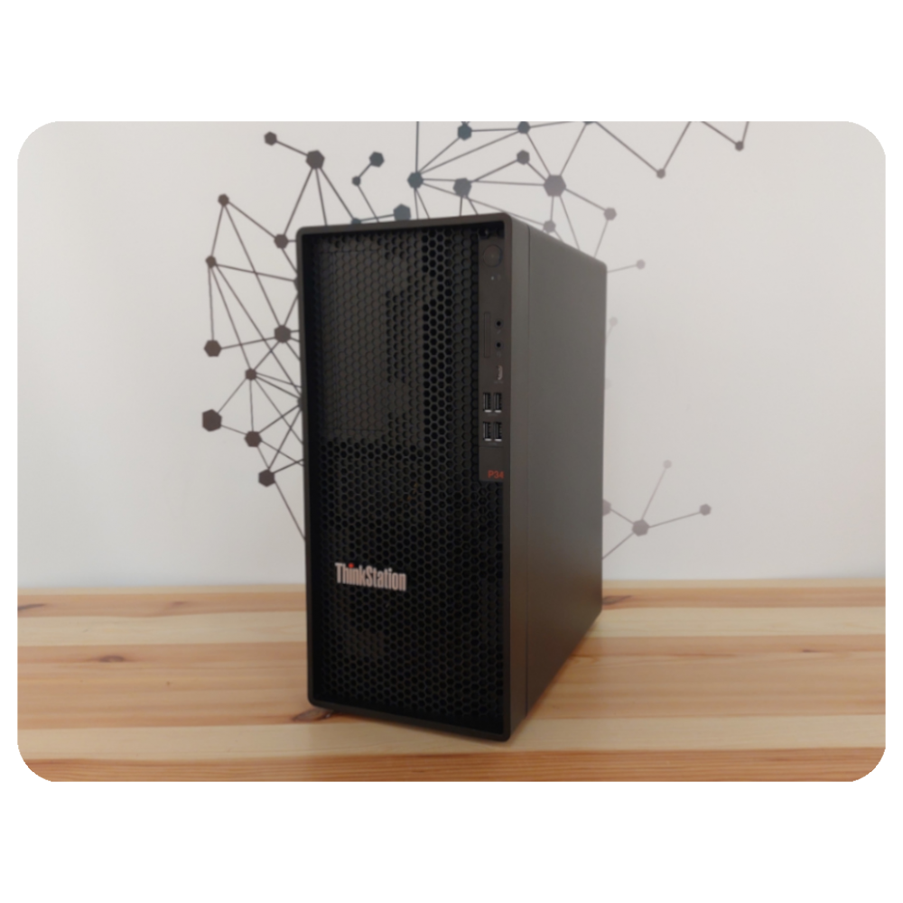 Komputer PC Lenovo ThinkStation P340 Intel Core i7-10700/32GB/1TB SSD NVMe/Nvidia Quadro P2200/W11P - 16781