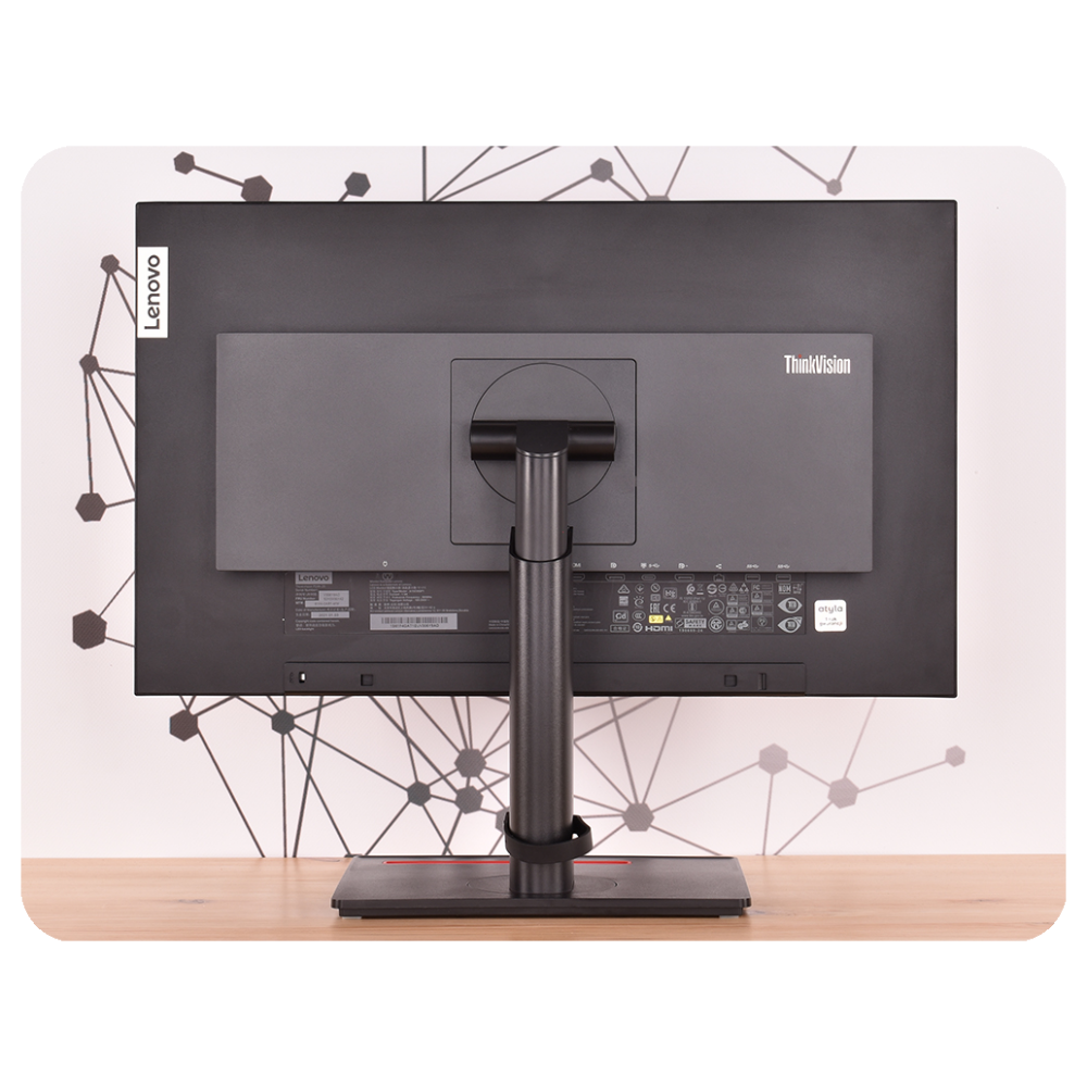 Monitor Lenovo ThinkVision P24h-20 24"/QHD 2560x1440/2K/IPS/USB-C - 16868