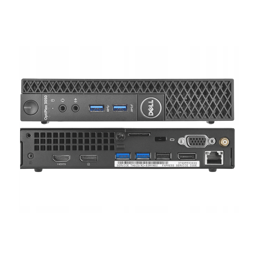Komputer PC Dell OptiPlex 3050 MFF i5-7500T/16GB/256GB SSD/4K HDMI/W11P - 17030