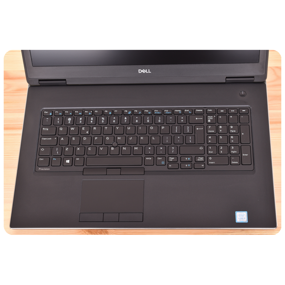 Laptop DELL Precision 7730  i9-8950HK/64GB/1TB SSD NVMe/Nvidia Quadro P4200/17"/W11P - 17162