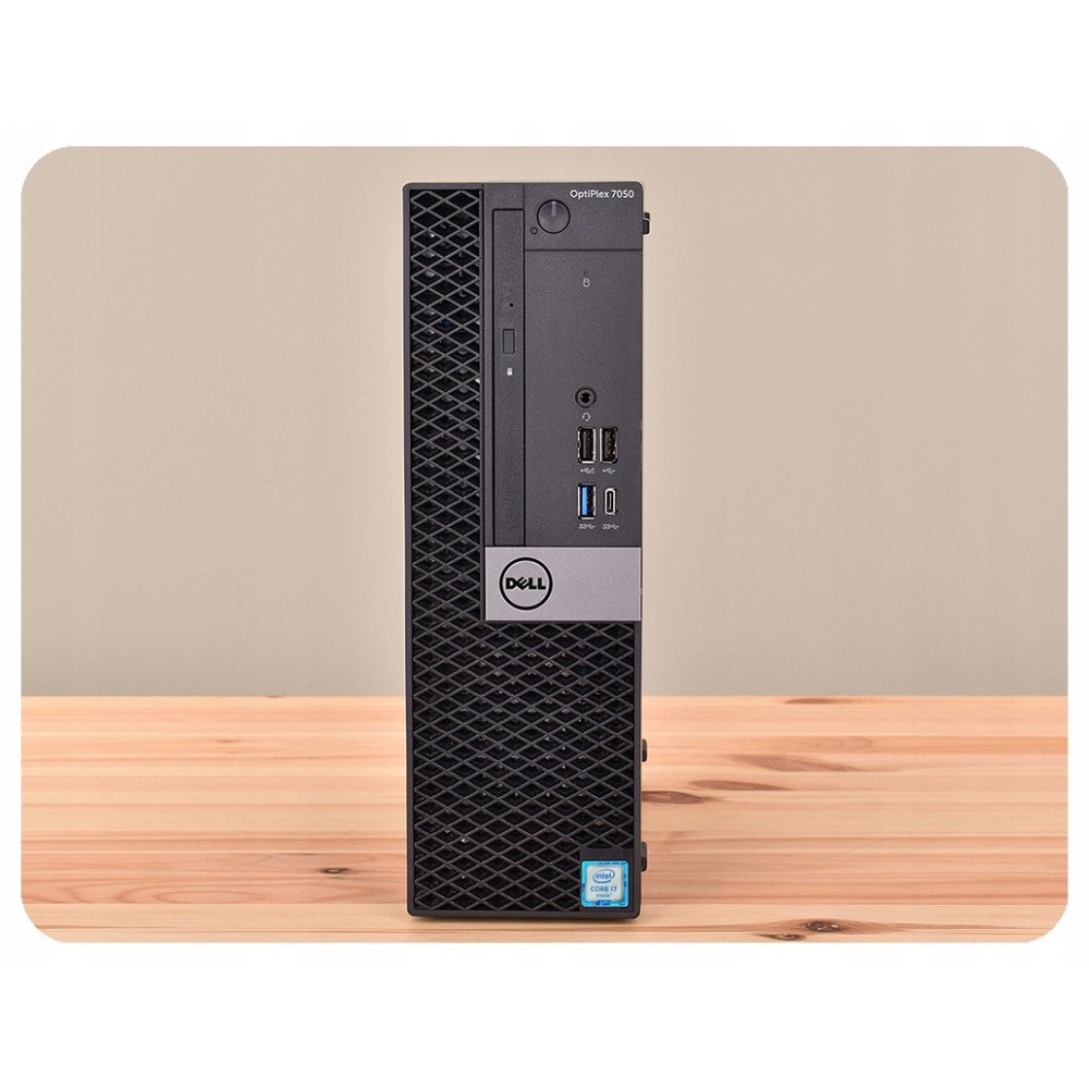 Komputer PC DELL OptiPlex SFF 7050 i7-7700/16GB/512GB SSD NVMe/DVD/W11P - 17383