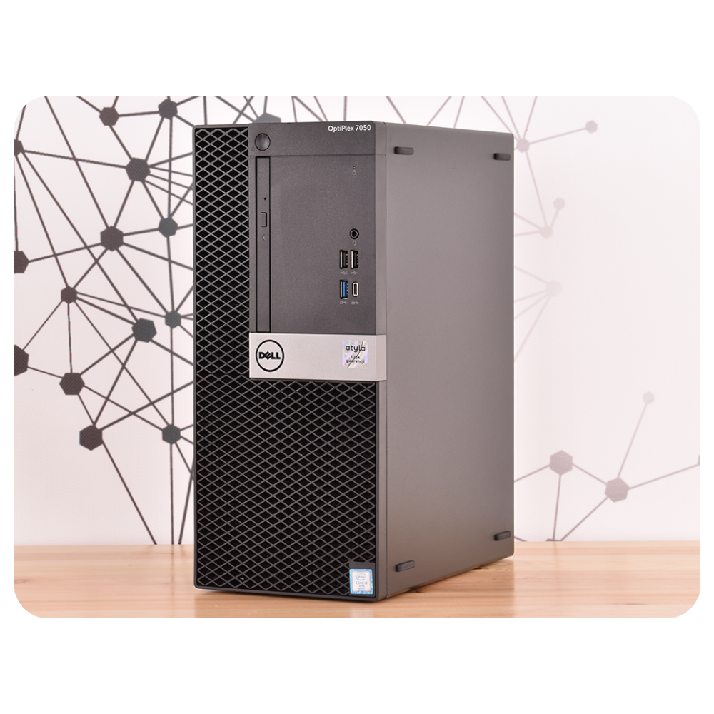 Komputer PC DELL OptiPlex Tower 7050 i7-7700/16GB/512GB SSD NVMe/DVD/W11P - 17604