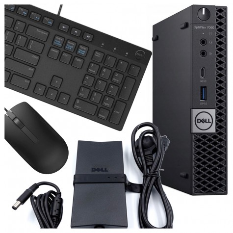 Mini Komputer PC Dell Optiplex 7060 MFF i7-8700/16GB/512GB SSD NVMe/W11Pro/Nowy