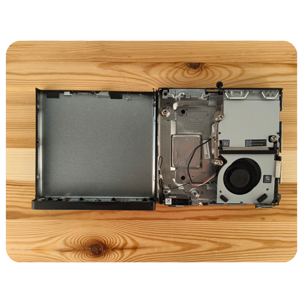 Obudowa HP 800 G6 EliteDesk Mini + Radiator i wentylator - 18406