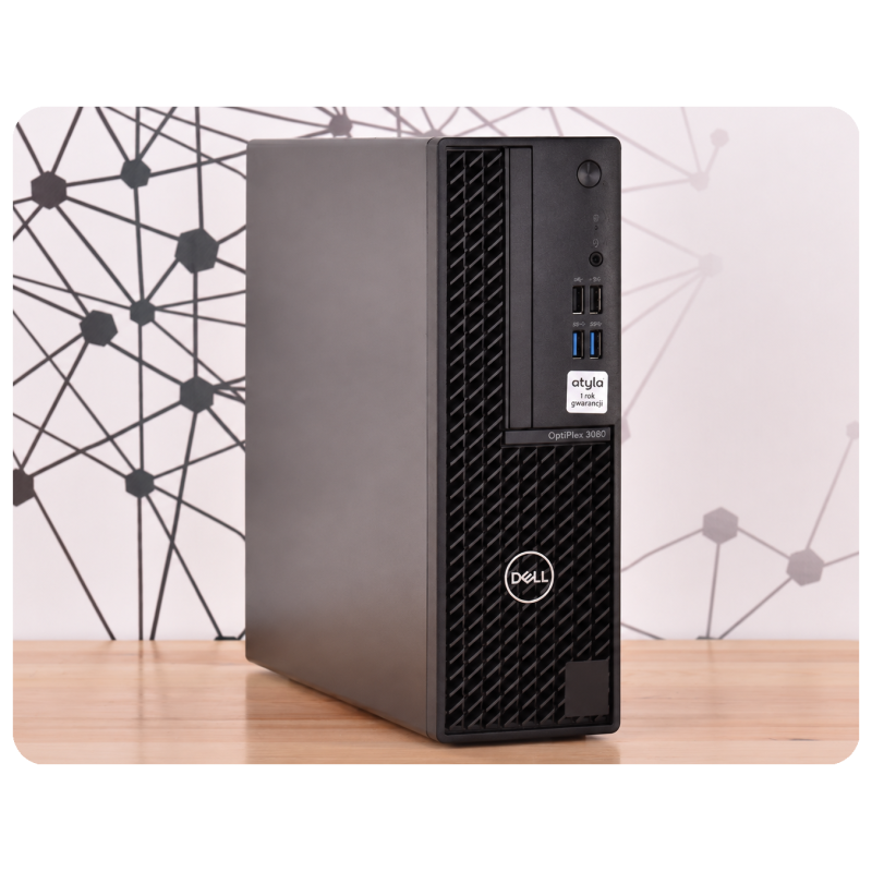 Komputer PC Dell OptiPlex 3080 SFF Intel Core i3-10100/8GB/256GB SSD NVMe/W11P Komputer PC Dell OptiPlex 3080 SFF Intel Core i3-10100/8GB/256GB SSD NVMe/W11P
