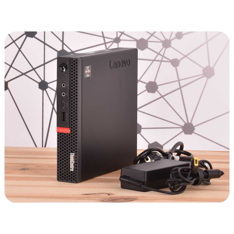 Komputer Mini PC Lenovo ThinkCentre M75q-1 Tiny AMD Ryzen 5 PRO 3400GE/16GB/256GB SSD NVMe/W11P Komputer Mini PC Lenovo ThinkCentre M75q-1 Tiny AMD Ryzen 5 PRO 3400GE/16GB/256GB SSD NVMe/W11P