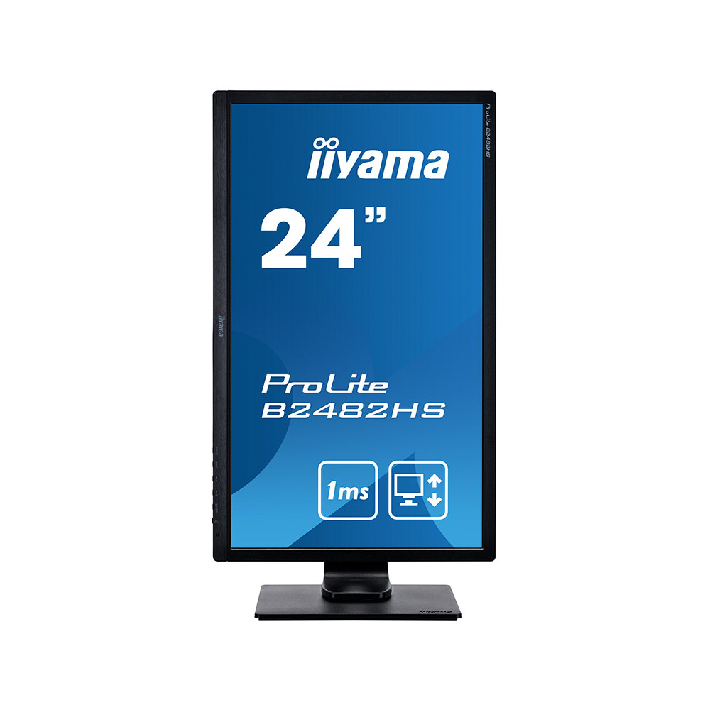 Poleasingowy Monitor iiyama B2482HS-B1 24 cale Full HD HDMI Głośniki 1ms PIVOT - 4319