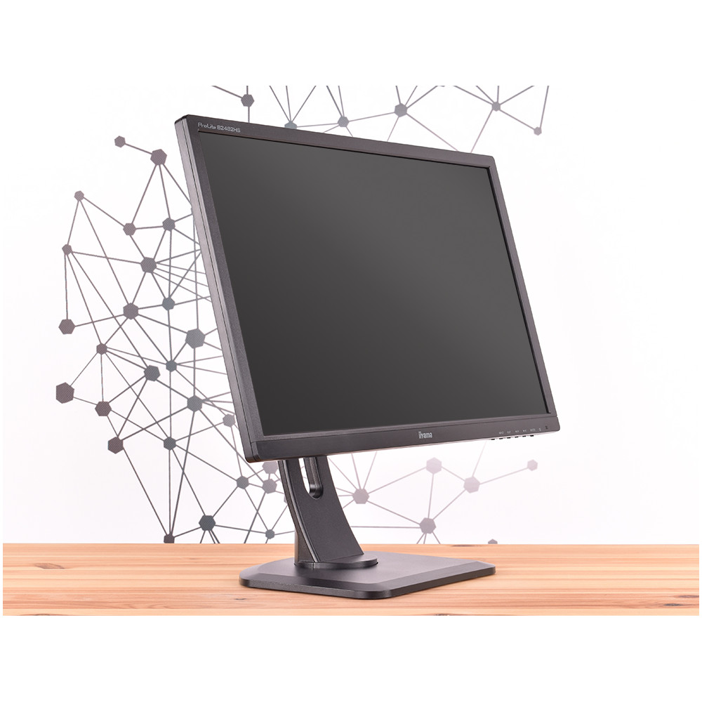 Poleasingowy Monitor iiyama B2482HS-B1 24 cale Full HD HDMI Głośniki 1ms PIVOT - 4323