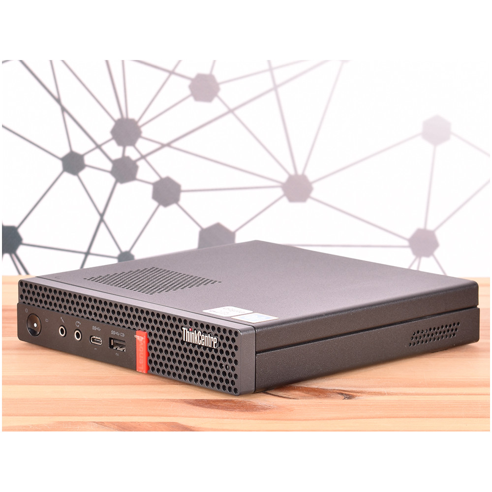 Mini PC Lenovo ThinkCentre Pentium Gold 16GB 512GB SSD HDMI USB C HTPC - 4638