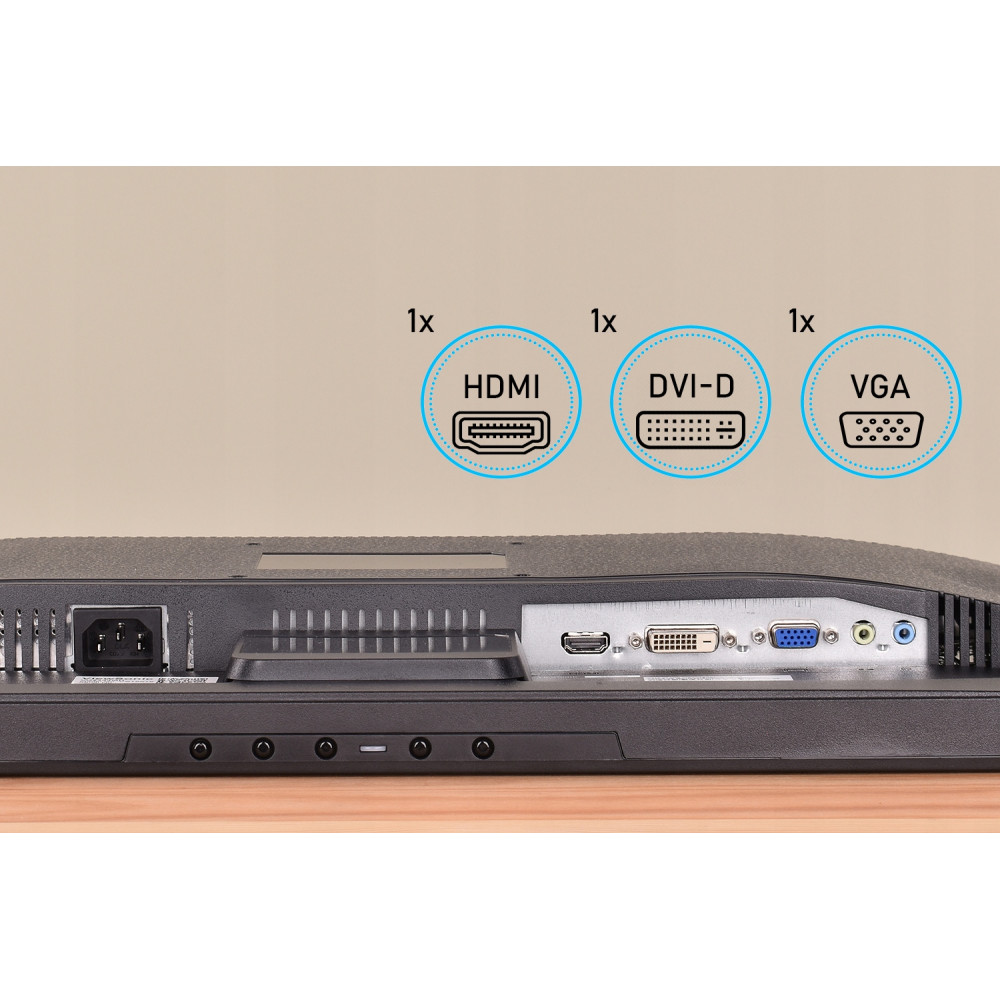 Monitor do laptopa ViewSonic 24 cale Full HD HDMI - 88