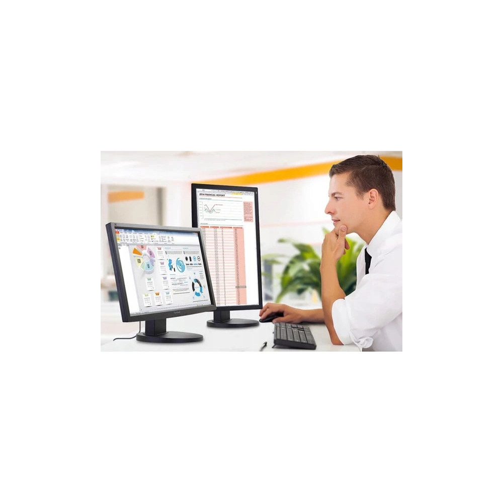 Monitor do laptopa ViewSonic 24 cale Full HD HDMI - 90